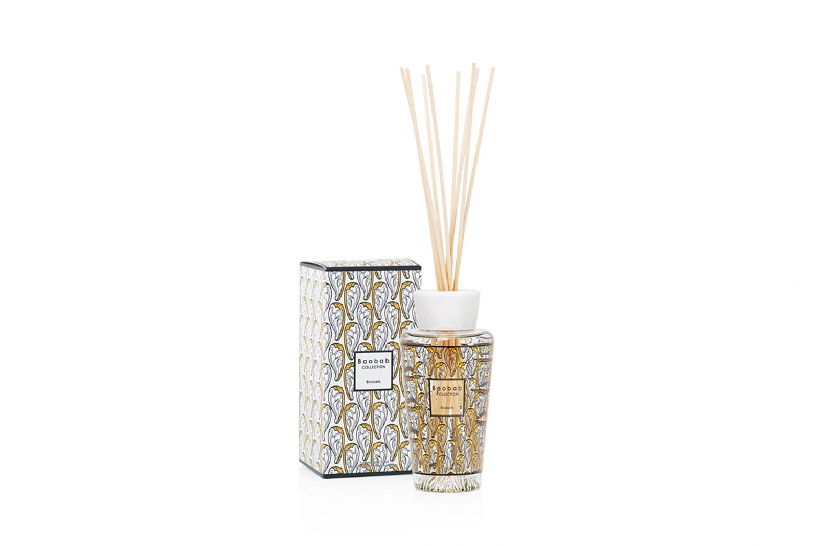 Baobab My First Baobab Brussels Diffuser 250 ml – Zypressen-, Sandelholz- & Honigduft, elegantes Design in Schwarz & Gold Baobab My First Baobab Brussels Diffuser 250 ml – Zypressen-, Sandelholz- & Honigduft, elegantes Design in Schwarz & Gold
