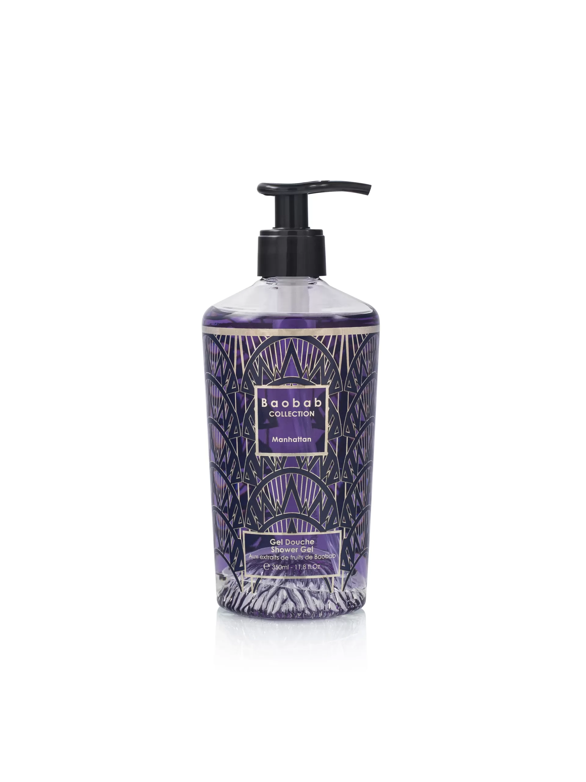 My First Baobab Manhattan Duschgel | Feuchtigkeitsspendend & Duftend | Glasflakon mit Chrysler Building Design | 250ml My First Baobab Manhattan Duschgel | Feuchtigkeitsspendend & Duftend | Glasflakon mit Chrysler Building Design | 250ml