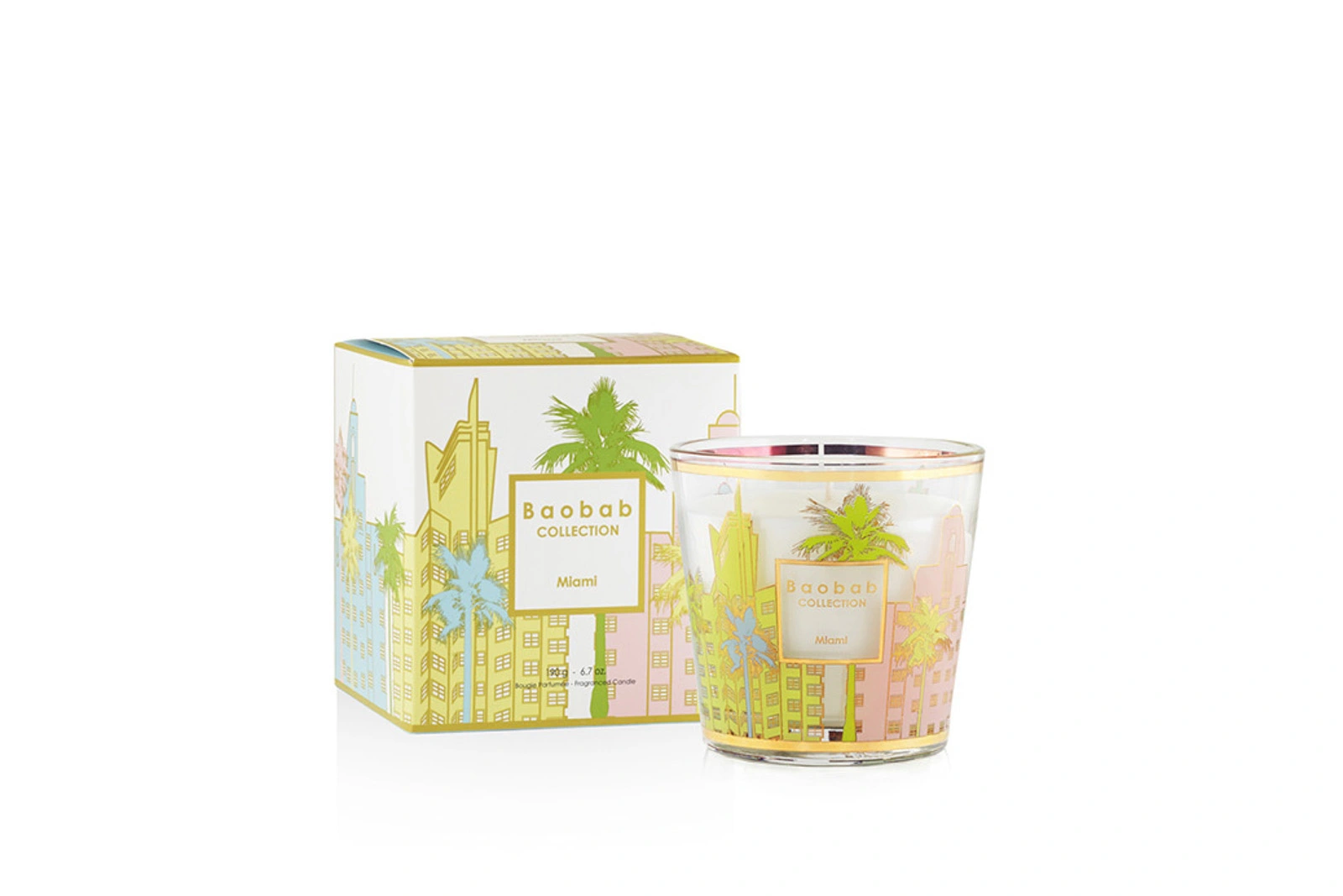 Baobab Duftkerze My First Baobab Miami - Zypresse, Zeder, Moschus, Max One, handgefertigt, Siebdruck-Design, Geschenktasche gratis! Baobab Duftkerze My First Baobab Miami - Zypresse, Zeder, Moschus, Max One, handgefertigt, Siebdruck-Design, Geschenktasche gratis!