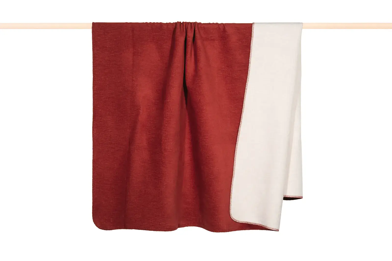 pad HOBART | Plaid 150x200 cm | Rust-Natural pad HOBART | Plaid 150x200 cm | Rust-Natural