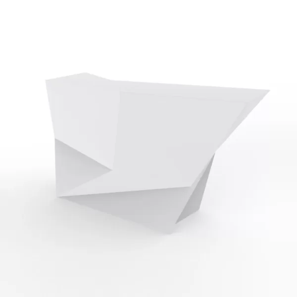 Vondom FAZ Bartheke Endmodul Weiß Glanz – Modulare Outdoor Bar mit RGBW-LEDs, elegantes Design, ideal für Garten und Terrasse Vondom FAZ Bartheke Endmodul Weiß Glanz – Modulare Outdoor Bar mit RGBW-LEDs, elegantes Design, ideal für Garten und Terrasse