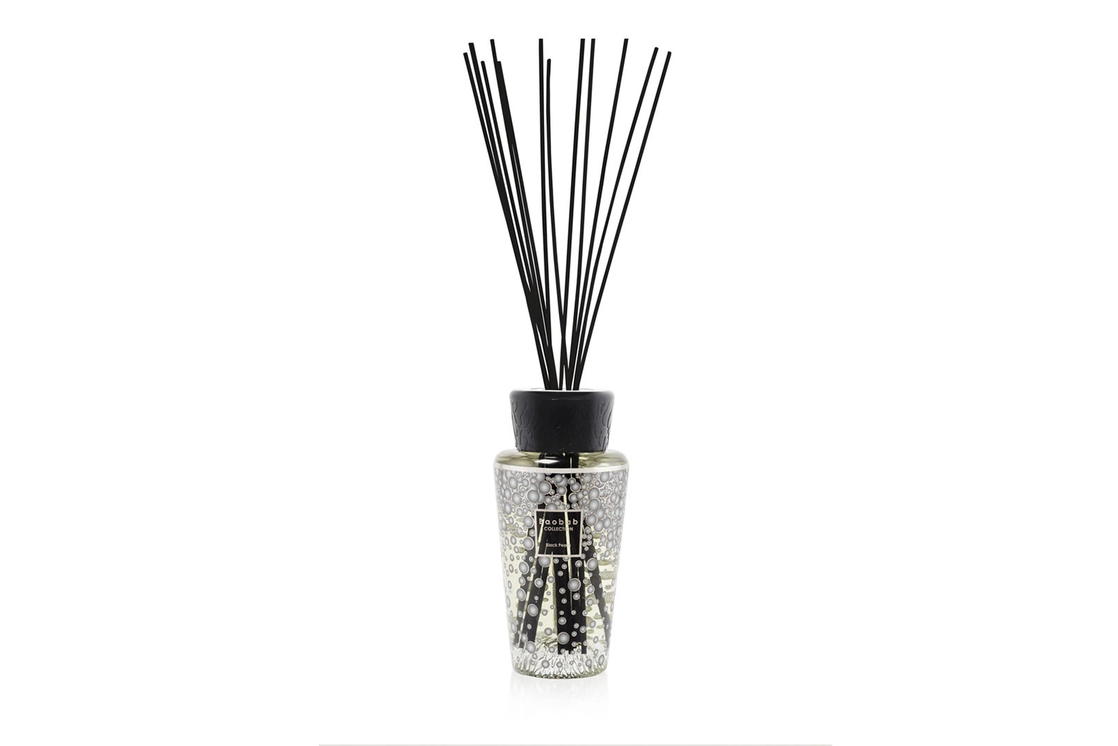 Baobab Diffuser Black Pearls 500 ml - Schwarze Rose & Ingwer, elegantes Design, 6-9 Monate Duftdauer, inkl. Geschenktasche Baobab Diffuser Black Pearls 500 ml - Schwarze Rose & Ingwer, elegantes Design, 6-9 Monate Duftdauer, inkl. Geschenktasche