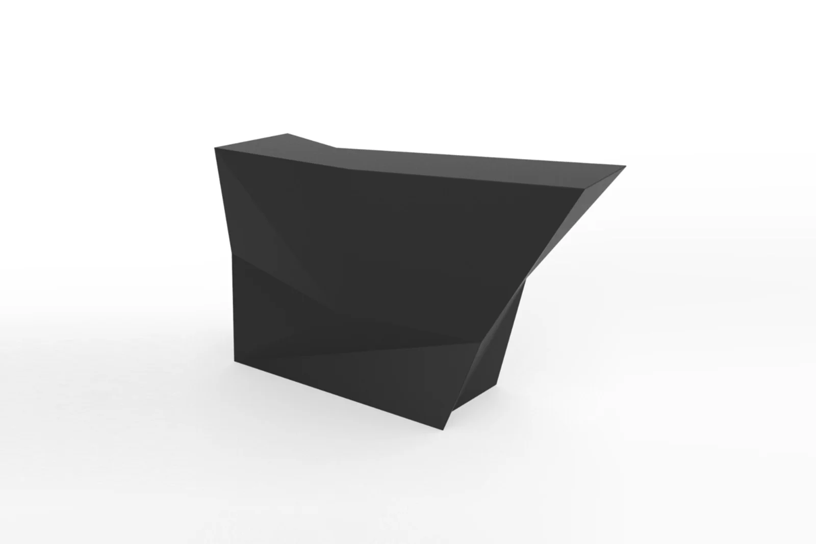 Vondom FAZ Bartheke Endmodul Schwarz Matt – Modulares Design, Hochwertige Materialien, Outdoor, RGBW-LED-Option, Stil & Luxus für Terrasse Vondom FAZ Bartheke Endmodul Schwarz Matt – Modulares Design, Hochwertige Materialien, Outdoor, RGBW-LED-Option, Stil & Luxus für Terrasse