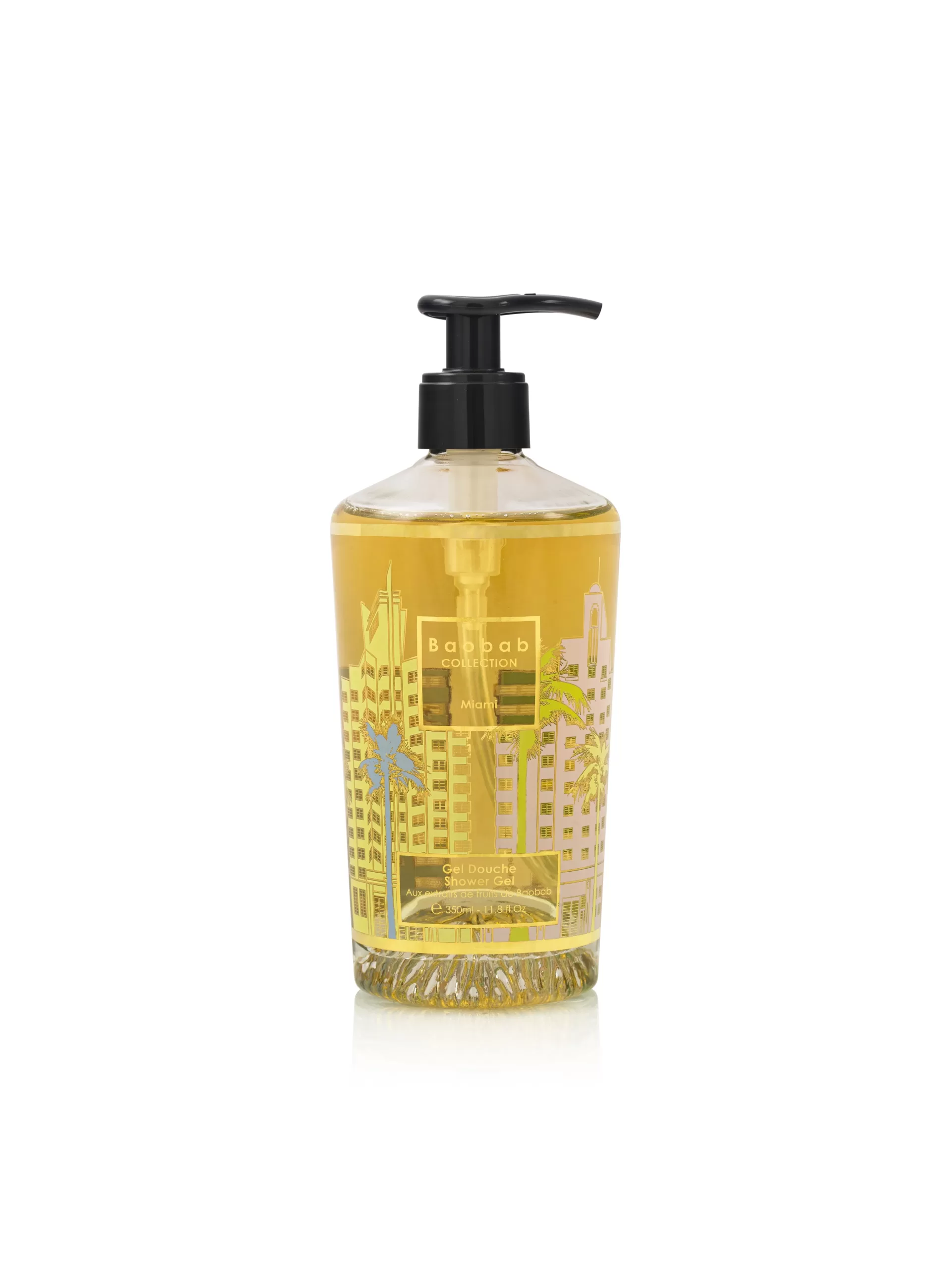 Baobab Miami Shower Gel | My First Baobab Cosmetics | Feuchtigkeitsspendend, erfrischender Duft von Meersalz & Seekiefer, eleganter Glasflakon Baobab Miami Shower Gel | My First Baobab Cosmetics | Feuchtigkeitsspendend, erfrischender Duft von Meersalz & Seekiefer, eleganter Glasflakon