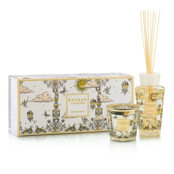 Baobab Tomorrowland Geschenkset | My First Baobab Duftkerze 250ml | Moos & Maiglöckchen | Handgemacht & Exklusive Playlist Baobab Tomorrowland Geschenkset | My First Baobab Duftkerze 250ml | Moos & Maiglöckchen | Handgemacht & Exklusive Playlist