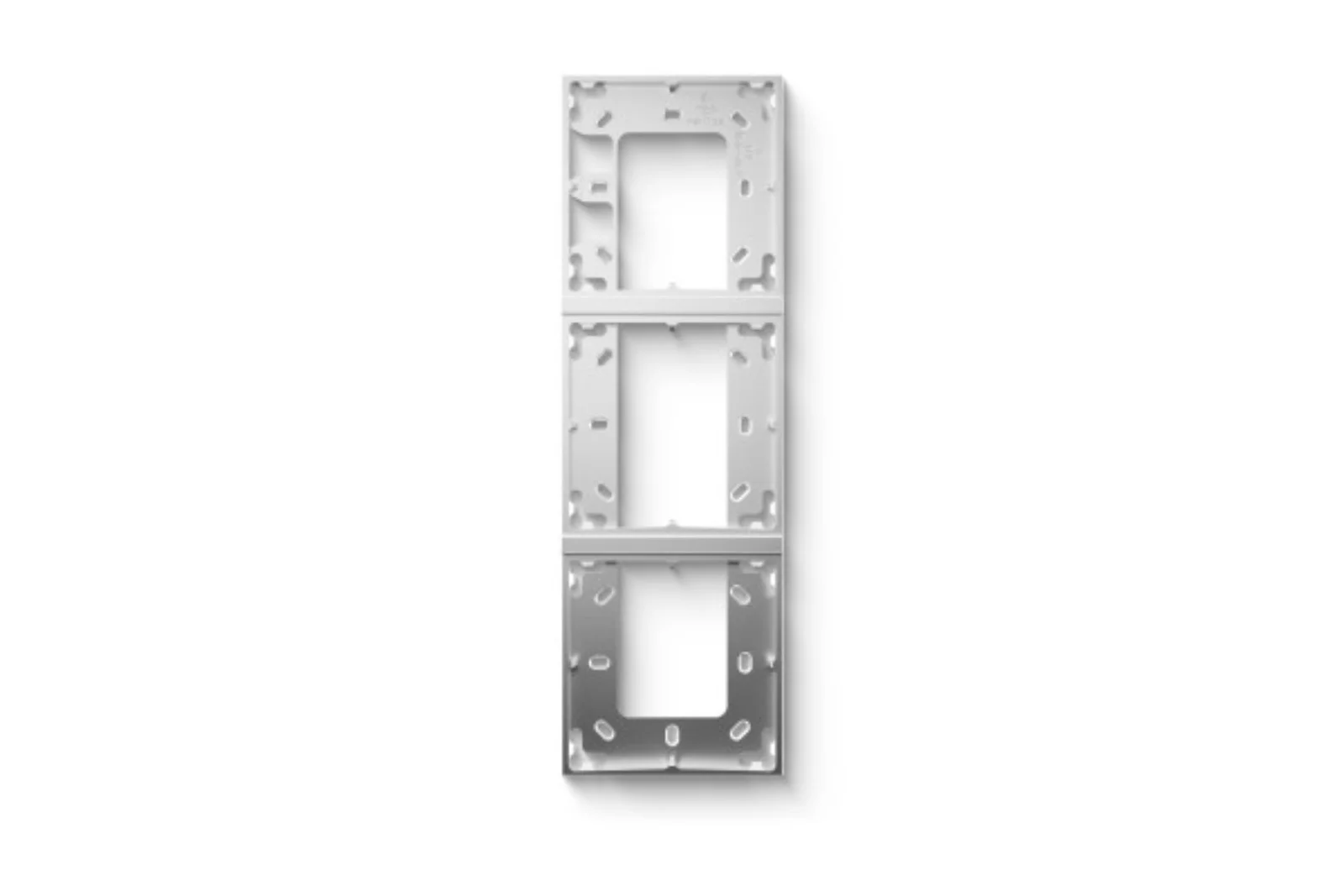 Loxone Montagerahmen 3-fach Silber – Eloxiertes Aluminium, witterungsbeständig, ultra flach (286x90x15,5mm), ideal für Intercom & Touch Pure Geräte Loxone Montagerahmen 3-fach Silber – Eloxiertes Aluminium, witterungsbeständig, ultra flach (286x90x15,5mm), ideal für Intercom & Touch Pure Geräte