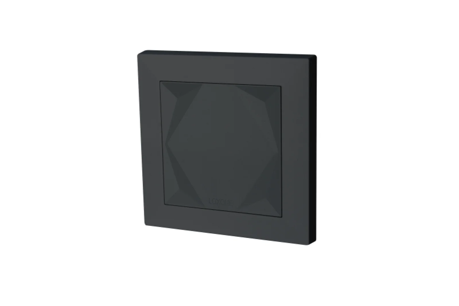 Loxone Touch Air Anthrazit - Kompakte Smart Home Steuerung mit 5 Tasten, Temperatur- & Feuchtigkeitssensor, taktilem Feedback, platzsparendes Design Loxone Touch Air Anthrazit - Kompakte Smart Home Steuerung mit 5 Tasten, Temperatur- & Feuchtigkeitssensor, taktilem Feedback, platzsparendes Design