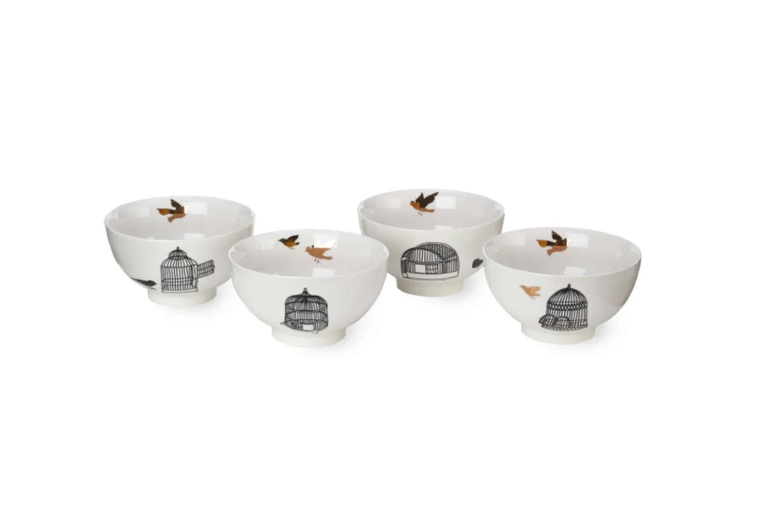 Pols Potten Freedom Bird Schüsseln 4er Set – Elegantes Porzellan mit Vogel-Motiven, ideal für Küche & Esszimmer, perfekt für besondere Anlässe Pols Potten Freedom Bird Schüsseln 4er Set – Elegantes Porzellan mit Vogel-Motiven, ideal für Küche & Esszimmer, perfekt für besondere Anlässe