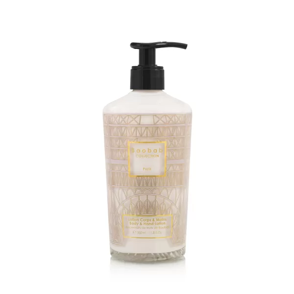 Baobab Paris My First Baobab Hand & Body Lotion - Feuchtigkeitsspendend, blumiger Duft, eleganter Glasflakon, 250ml Baobab Paris My First Baobab Hand & Body Lotion - Feuchtigkeitsspendend, blumiger Duft, eleganter Glasflakon, 250ml