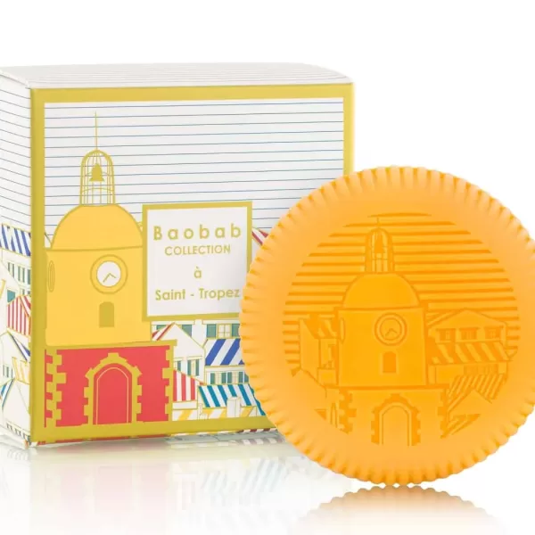 Baobab Saint Tropez Seife | My First Baobab Cosmetics | Feuchtigkeitsspendend, Duft von Minze, Thymian & Basilikum, 200g Baobab Saint Tropez Seife | My First Baobab Cosmetics | Feuchtigkeitsspendend, Duft von Minze, Thymian & Basilikum, 200g