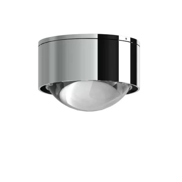 Top Light Puk Mini One 2 LED Wandleuchte, dimmbar, weiß, Chrom, Metall/Gips, IP20, 230V, 350-1250 mm, modernes Design für stimmungsvolle Beleuchtung